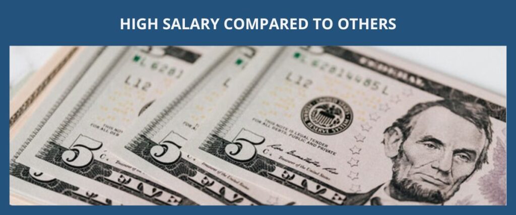 HIGH SALARY COMPARED TO OTHERS 高薪資 eng