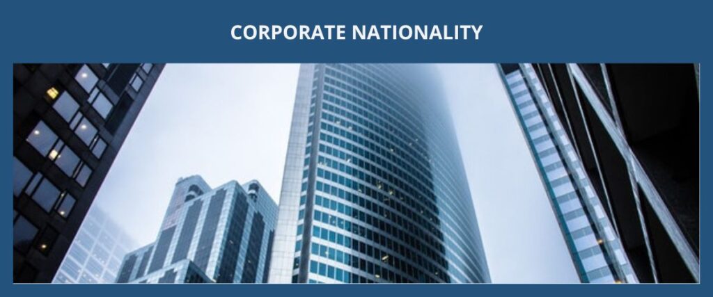 CORPORATE NATIONALITY 公司國籍 eng