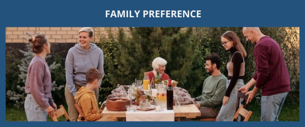 FAMILY PREFERENCE 家庭成員優先類別（Family Preference）eng