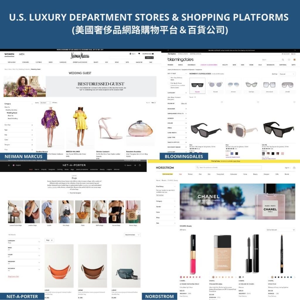U.S. LUXURY DEPARTMENT STORES & SHOPPING PLATFORMS Commonly Used Online Shopping Platforms in the U.S. (UPDATED Full List) 13