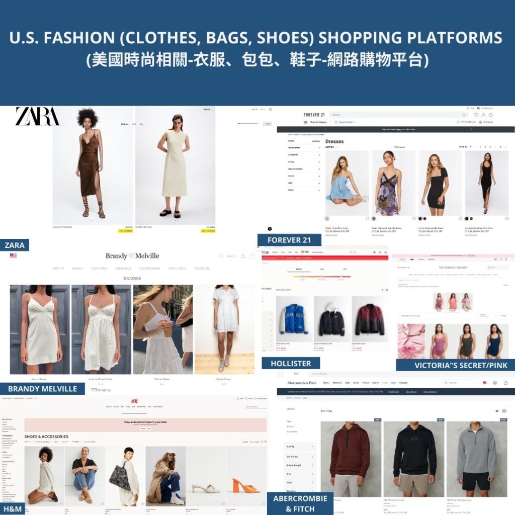 U.S. FASHION (CLOTHES, BAGS, SHOES) SHOPPING PLATFORMS 2 Commonly Used Online Shopping Platforms in the U.S. (UPDATED Full List) 16