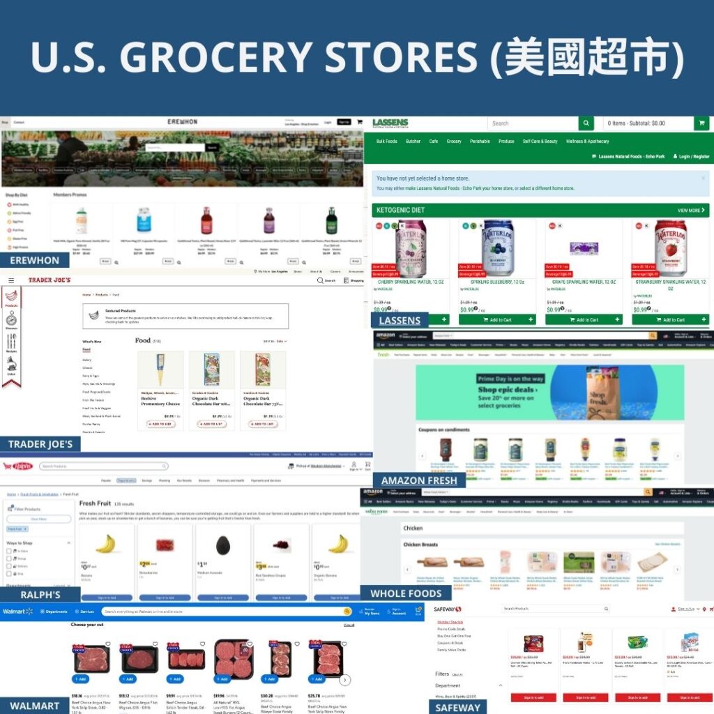 THIRD-PARTY GOCERY DELIVERY SERVICE Commonly Used Online Shopping Platforms in the U.S. (UPDATED Full List) 5