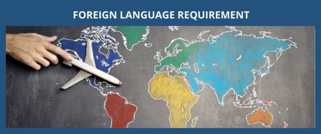FOREIGN LANGUAGE REQUIREMENT 外語能力的資格要求 eng