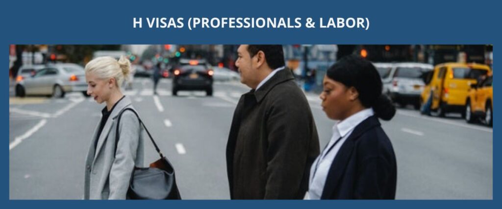 H VISAS (PROFESSIONALS & LABOR) H 簽證 (專業職業 & 勞工) eng