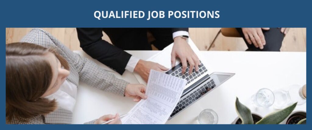 QUALIFIED JOB POSITIONS 符合資格的工作職位 eng